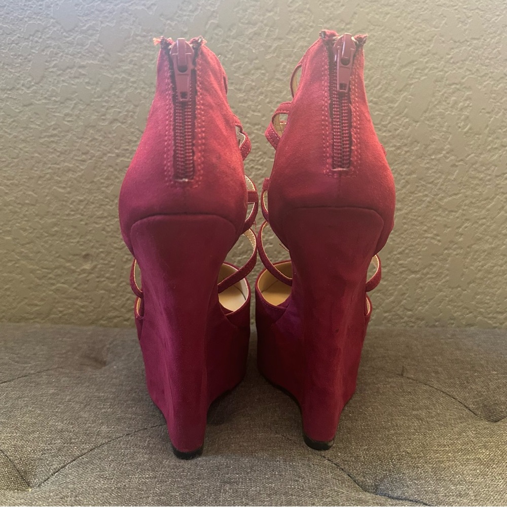 Raspberry Color Wedges - image 5